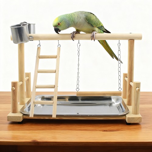 Set parrot playstand bird - set,