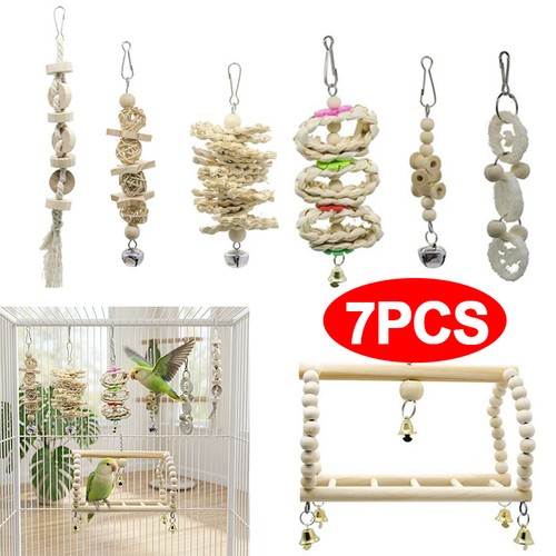 Pack parrot toys - 7,