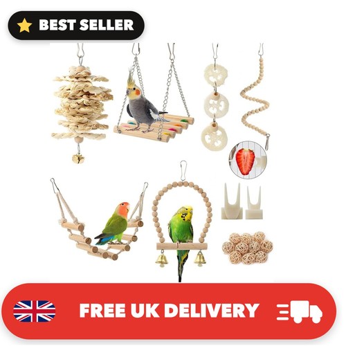 Colorful natural wood bird - wood,