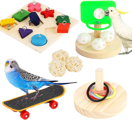 Pieces parrot toys set - 4,