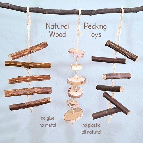 Natural wood hanging - natural,