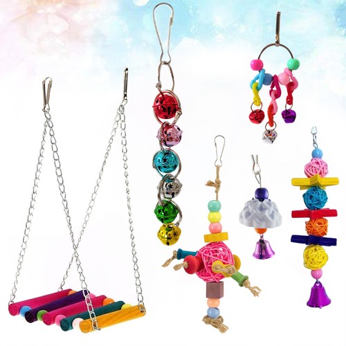 Pcs parrot toys - pcs, set