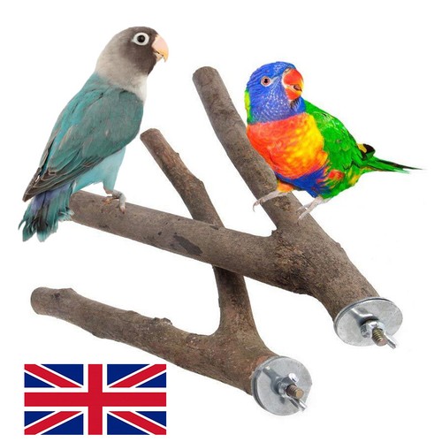 2pcs parrot bird stand tree - 2pcs,
