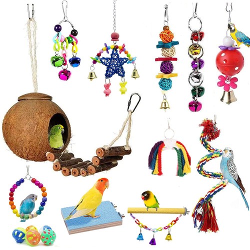 New 16pcs bird parrot - 16pcs, set