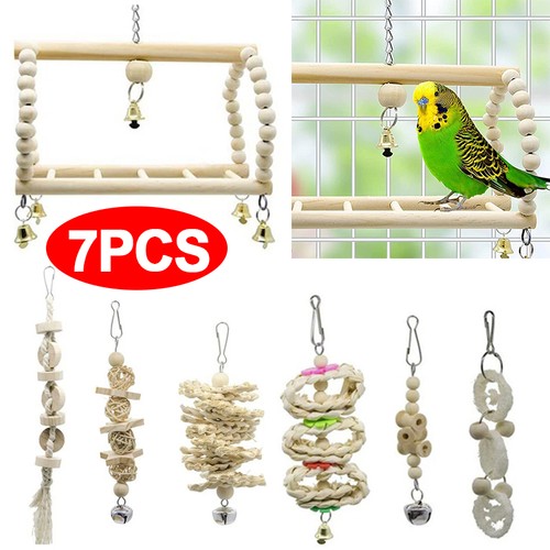 Pack parrot toys - 7,