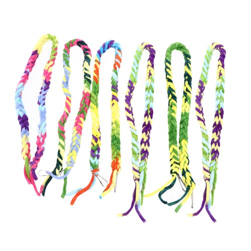 Colorful cotton rope bird - colorful,
