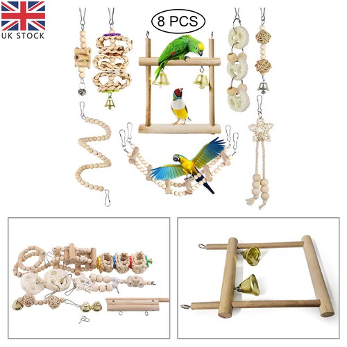 Parrot chewing toys - 8x,