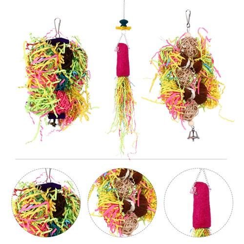 3pcs parrot plaything set - parrot,
