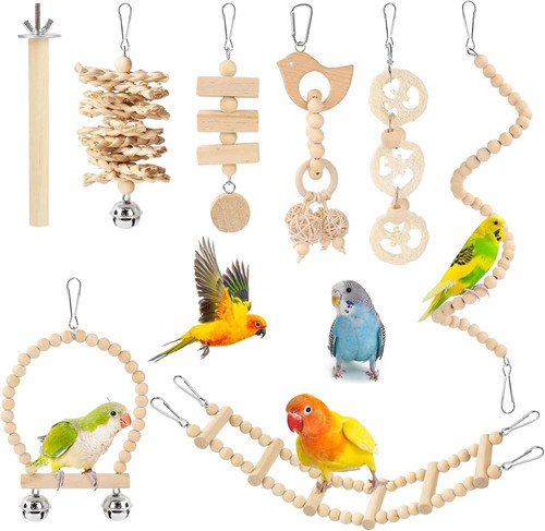 Pack parakeet toys bird - parakeet,