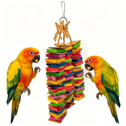 1set bird parrot toy - bird,