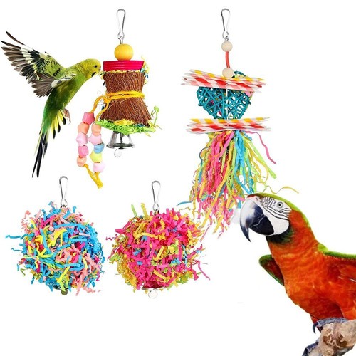 4pcs set bird - 4pcs/set, shredding