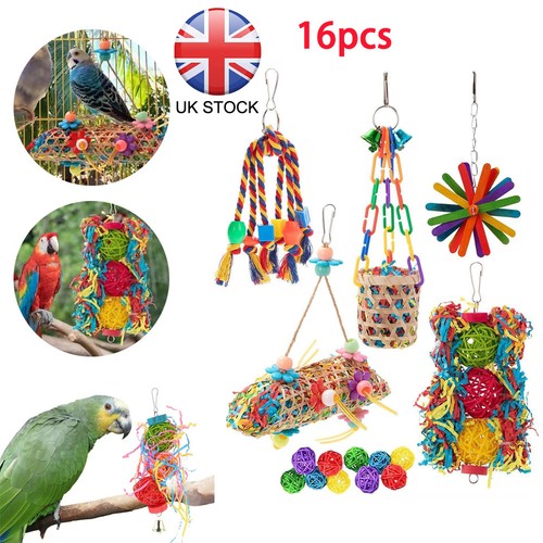 Pack parrot toys - 16,