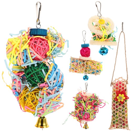Set hanging bird toy - bird,