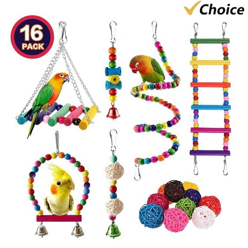 Pack parrot toys set - set, metal
