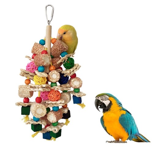 Bird cage biting toy for - bird,