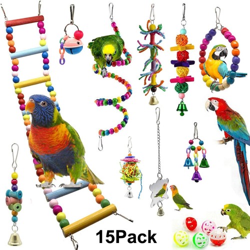 Pack parrot toys set - pack, metal