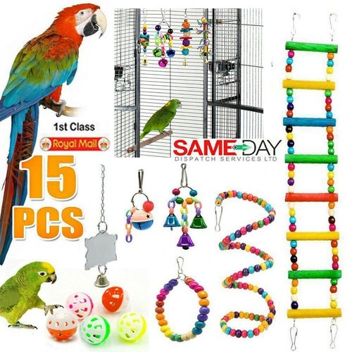 15x parrot toys - 15x,