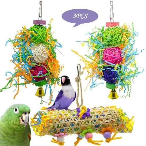 Parrot toy hanging chewing - toy,