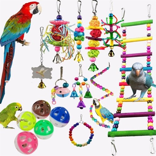 New pack parrot toys set - new,