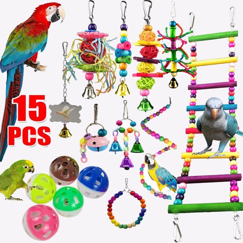 Pack parrot toys set - parrot,