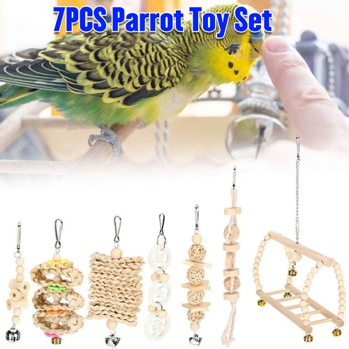 7pcs parrot toys set - toys,